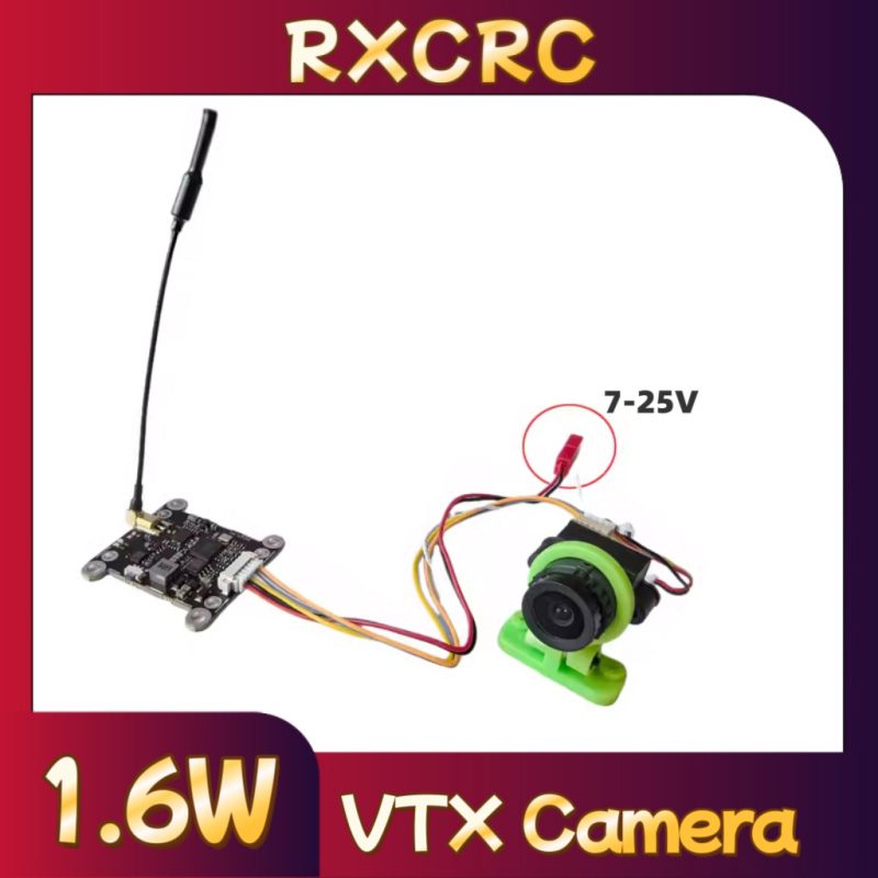 RXCRC 5.8G Module 48CH 1.6W VT - огляд і ціна Fpv Drone Transmitter
