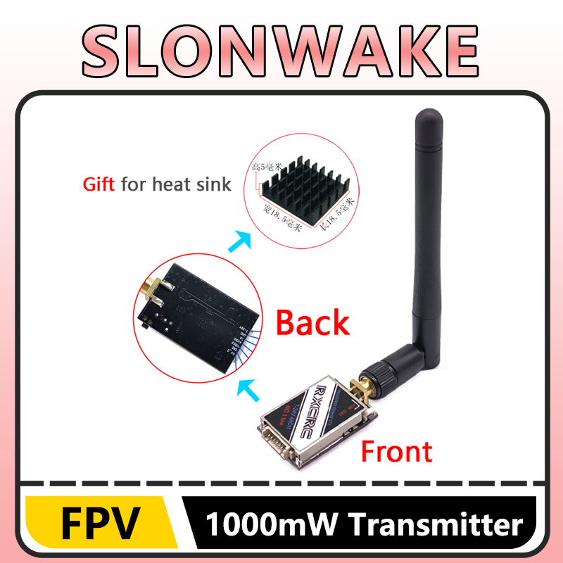 SLONWAKE  5.8G 48CH 1W VTX 100 - огляд і ціна Fpv Drone Frame