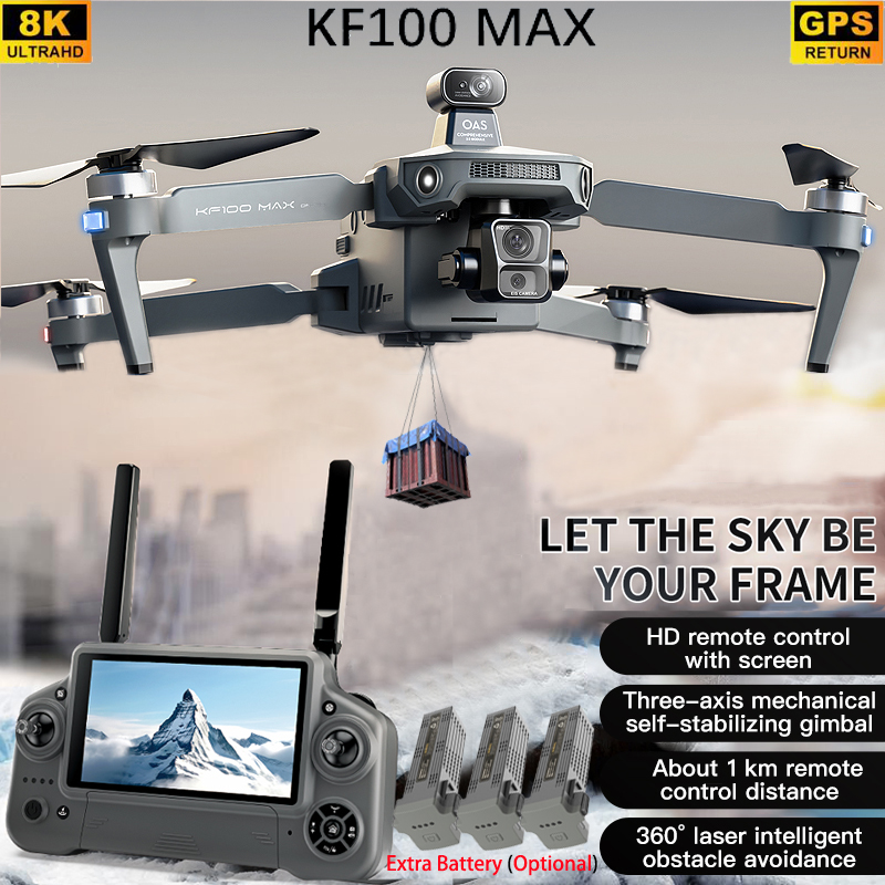 KF100 MAX GPS Drone 4K Camera  - огляд і ціна Fpv Drone Charger