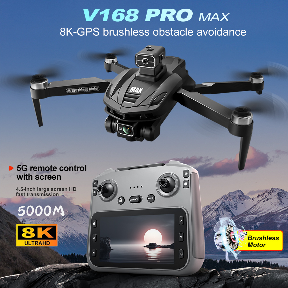 V168 PRO Max GPS Drone 8K Prof - огляд і ціна Fpv Drone Charger