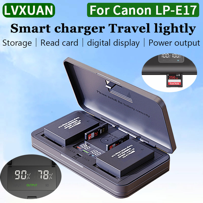 LVXUAN LP-E17 Battery Charger, - огляд і ціна Canon Camera Eos R8