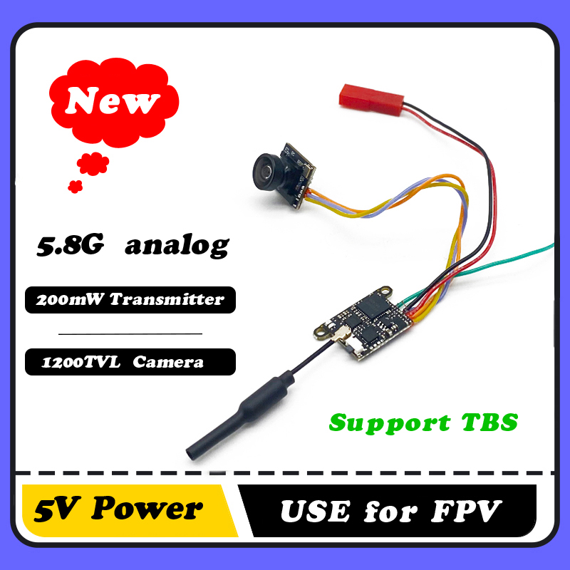 SLONWAKE 5.8G 1200TVL FPV Came - огляд і ціна Fpv Drone Frame