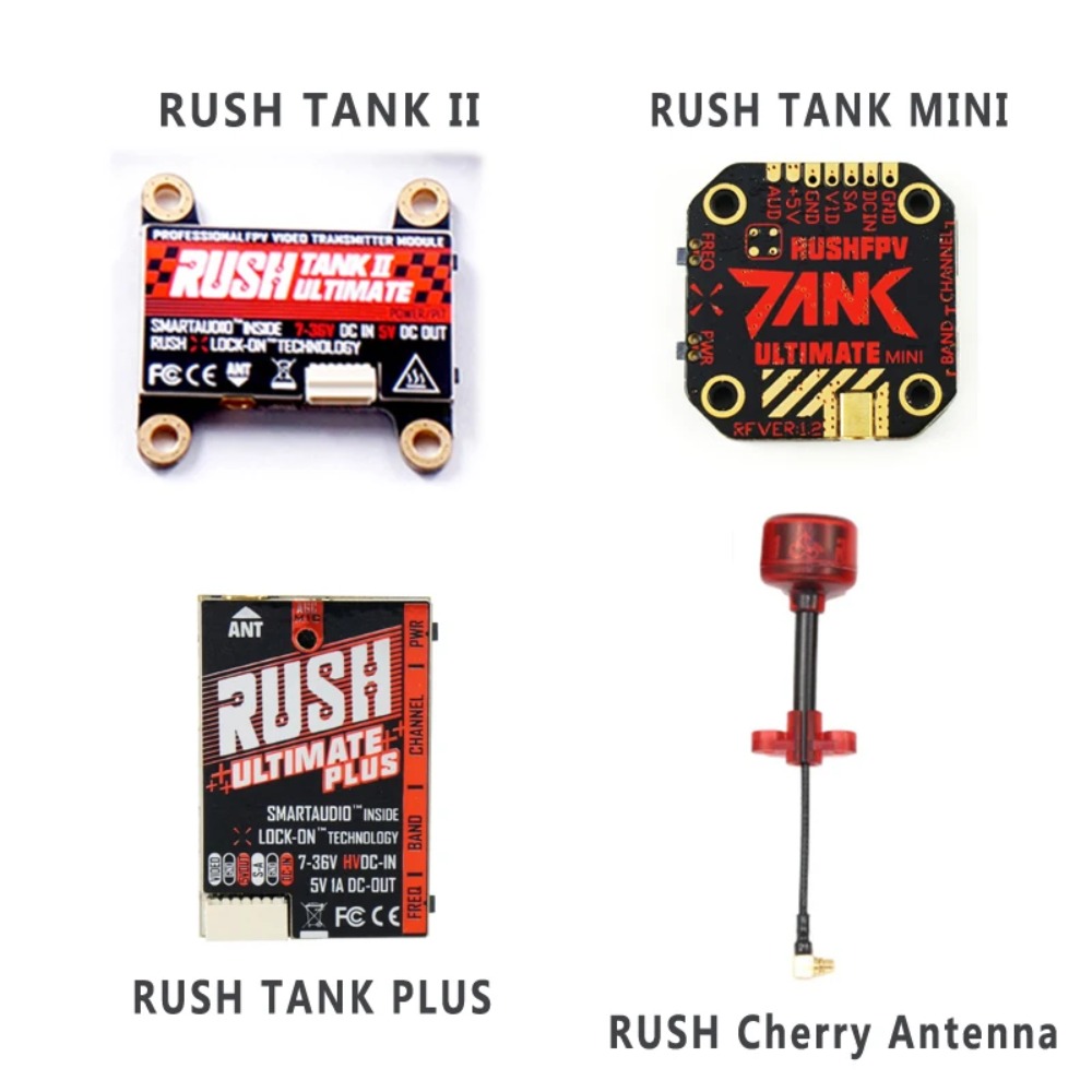 RUSH TANK Ultimate II/Mini/PLU - огляд і ціна Fpv Drone Antenna